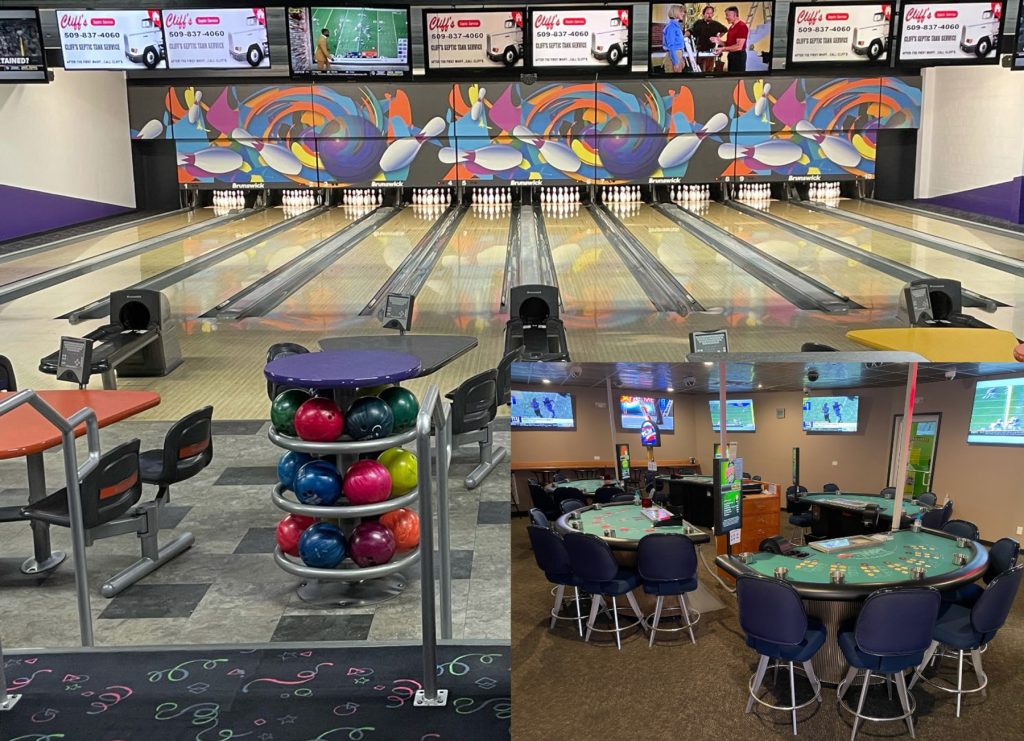 bowling lanes & casino